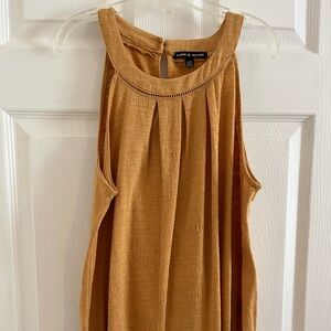 Summer sleeveless top blouse